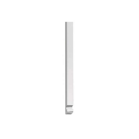Afbeeldingen van INTERSTEEL Stangenset deurespagnolet 2 x 125 cm chroom 5620
