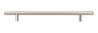 Afbeeldingen van Siro Meubelgreep metaal - boorafstand 192mm/L 272mm/H 32mm/B 12mm RVS effect 