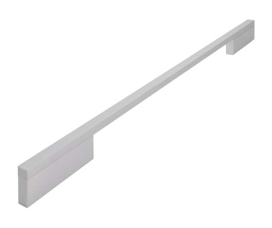 Afbeeldingen van Siro Meubelgreep metaal - boorafstand 320/416mm/L 444mm/H 29mm/B 10mm mat aluminium 