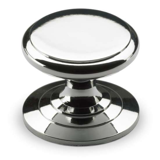 Afbeeldingen van Hettich Knop Sala, H 20 mm, ø 25 mm, glans verchroomd