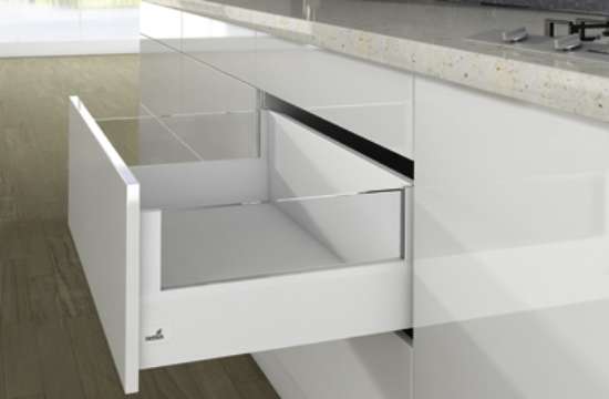 Afbeeldingen van Frontlade Set DesignSide H250/126 L270 Wit