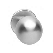 Afbeeldingen van INTERSTEEL Knop bol vast op rozet 4mm verdekt RVS 2165