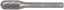Afbeeldingen van Makita Carbide Frees 10X20Mm S=6 Met. B-52750