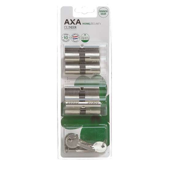 Afbeeldingen van AXA Dubbele cilinder 30-30 (4x)