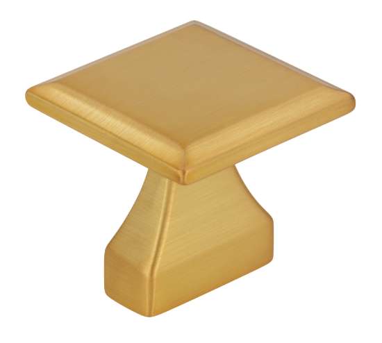 Afbeeldingen van Siro Meubelgreep metaal - boorafstand 16mm/L 32mm/H 30mm/B 32mm goud geborsteld 
