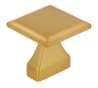 Afbeeldingen van Siro Meubelgreep metaal - boorafstand 16mm/L 32mm/H 30mm/B 32mm goud geborsteld 