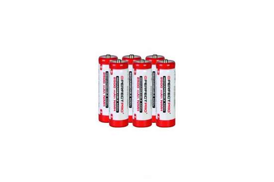 Afbeeldingen van PerfectPro batterijen AA NiMH 2500mAh (6st.)