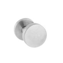 Afbeeldingen van INTERSTEEL Knop rond verkropt rvs geborsteld 2186