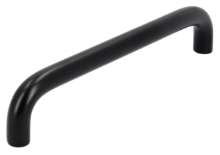 Afbeeldingen van Siro Meubelgreep metaal - boorafstand 128mm/L 138mm/H 29mm/B 10mm mat zwart 