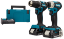 Afbeeldingen van Makita DLX2423AJ LXT 18 V combiset voor het lichte boor- en (slag)schroefwerk