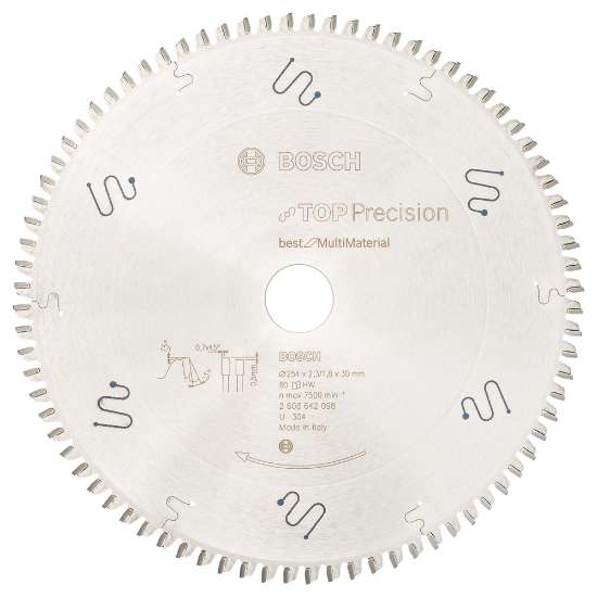 Afbeeldingen van Bosch Cirkelzaagblad Top Precision Best for Multi Material