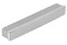 Afbeeldingen van Siro Meubelgreep kunststof - boorafstand 64mm/L 80mm/H 12mm/B 11mm aluminium/chroom 