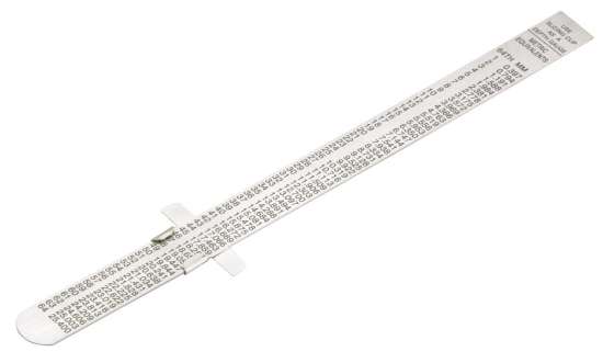 Afbeeldingen van Bahco flexibele RVS meetlat 160mm (1179-FLX)