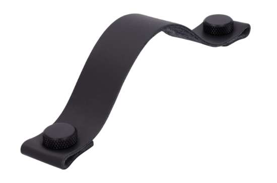 Afbeeldingen van Siro Meubelgreep metaal - boorafstand 160mm/L 190mm/H 35mm/B 25mm zwart/mat zwart 