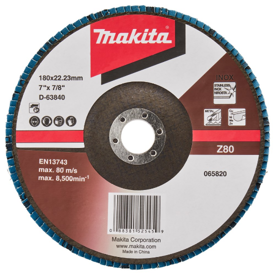 Afbeeldingen van Makita Lamellenschijf D-63840-10 - Ø180mm - Z80 