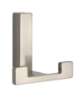 Afbeeldingen van Siro Kapstokhaak metaal - boorafstand 32mm/L 61mm/H 40mm/B 70mm RVS effect 