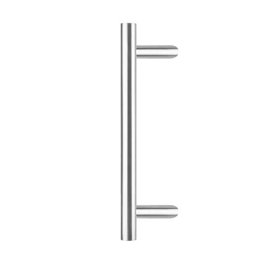 Afbeeldingen van INTERSTEEL Deurgreep T-schuin ø 30 mm - 500 mm rvs geborsteld 4329