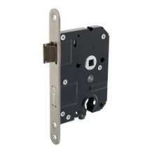 Afbeeldingen van INTERSTEEL SKG1 veiligheidscilinderslot 55mm, rvs voorplaat afgerond 20x174 9550