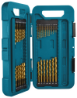 Afbeeldingen van Makita HSS-TiN borenset - 40-delig - in kunststof cassette
