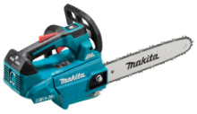 Afbeeldingen van Makita accu kettingzaag DUC306Z001 LXT - 2x18V tophandle - zonder accu & lader in doos