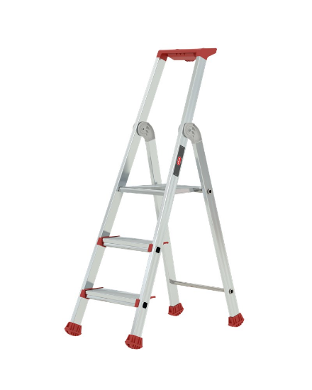Afbeeldingen van Altrex enkel oploopbare trap Nimba - 1x3 treden