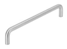 Afbeeldingen van Siro beugelgreep metaal - boorafstand 192mm/L 202mm/H 35mm/B 10mm RVS