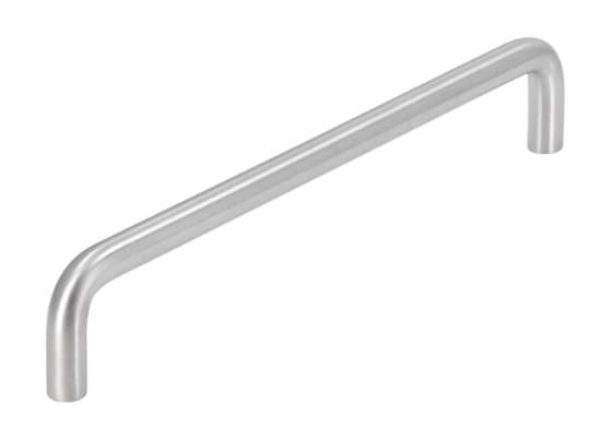 Afbeeldingen van Siro beugelgreep metaal - boorafstand 192mm/L 202mm/H 35mm/B 10mm RVS