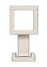 Afbeeldingen van Siro Kapstokhaak metaal - boorafstand 24mm/L 101mm/H 43mm/B 52mm RVS effect 