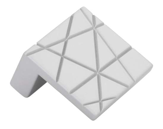 Afbeeldingen van Siro Meubelgreep metaal - boorafstand 32mm/L 39mm/H 23mm/B 39mm aluminium 