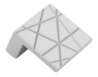 Afbeeldingen van Siro Meubelgreep metaal - boorafstand 32mm/L 39mm/H 23mm/B 39mm aluminium 