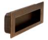 Afbeeldingen van Siro Schelpgreep metaal - boorafstand 96mm/L 112mm/H 13mm/B 38mm antiek messing 