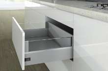 Afbeeldingen van Frontlade Set DesignSide H218/126 L300 Zilver