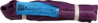 Afbeeldingen van Kelfort Rondstrop - 2 meter maximaal 1000kg hijsgewicht - Violet 