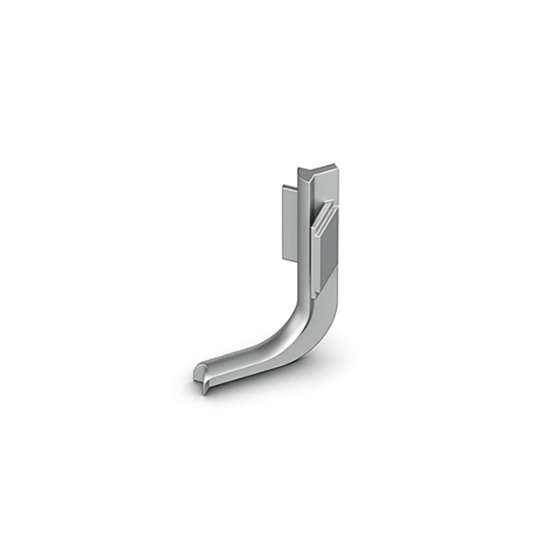Afbeeldingen van Hettich Toebehoren Canis L inwendige hoek 90°, B 35,5 mm, H 53,5 mm, Aluminiumkleurig