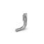 Afbeeldingen van Hettich Toebehoren Canis L inwendige hoek 90°, B 35,5 mm, H 53,5 mm, Aluminiumkleurig