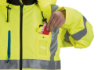 Afbeeldingen van Makita Verwarmde veiligheidsjas DCJ206ZL - 18v maat L - inclusief LXT jasadapter, in doos 