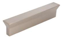 Afbeeldingen van Siro Meubelgreep metaal - boorafstand 96mm/L 111mm/H 24mm/B 15mm - RVS effect 