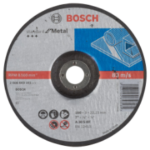 Afbeeldingen van Bosch Doorslijpschijf gebogen Standard for Metal