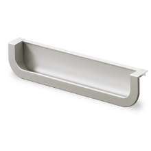 Afbeeldingen van Hettich greep om in te laten Athena, boorafstand 160, L 170 mm, B 19 mm, H 36 mm, Aluminiumkleurig