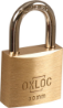 Afbeeldingen van Oxloc Cilinderhangslot messing VS