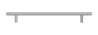 Afbeeldingen van Siro Meubelgreep metaal - boorafstand 192mm/L 248mm/H 31mm/B 10mm - RVS 