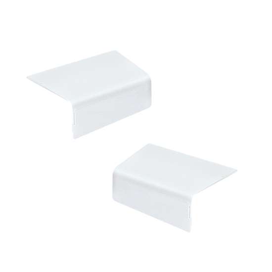 Afbeeldingen van Hettich Afdekkappen voor SAH 130 / SAH 131, wit, Set