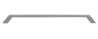 Afbeeldingen van Siro Meubelgreep metaal - boorafstand 320mm/L 352mm/H 33mm/B 12mm RVS effect 