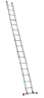 Afbeeldingen van Bouwladder - aluminium ladder - enkel