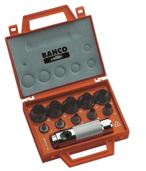 Afbeeldingen van Bahco ponsset 3 - 20mm 11 Delig