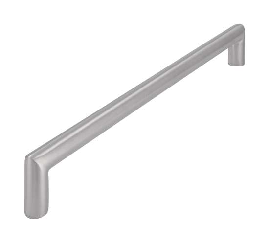 Afbeeldingen van Siro Meubelgreep metaal - boorafstand 224mm/L 237mm/H 33mm/B 13mm - RVS 