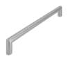 Afbeeldingen van Siro Meubelgreep metaal - boorafstand 224mm/L 237mm/H 33mm/B 13mm - RVS 