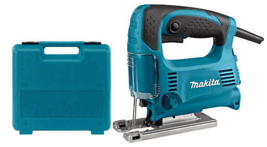 Afbeeldingen van Makita Decoupeerzaag 4329K - 230v 450Watt - met D-greep