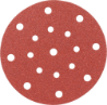 Afbeeldingen van Kelfort schuurschijf 150mm rood 10st 17 gaten