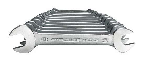 Afbeeldingen van Gedore steeksleutelset 12-dlg 6-32mm